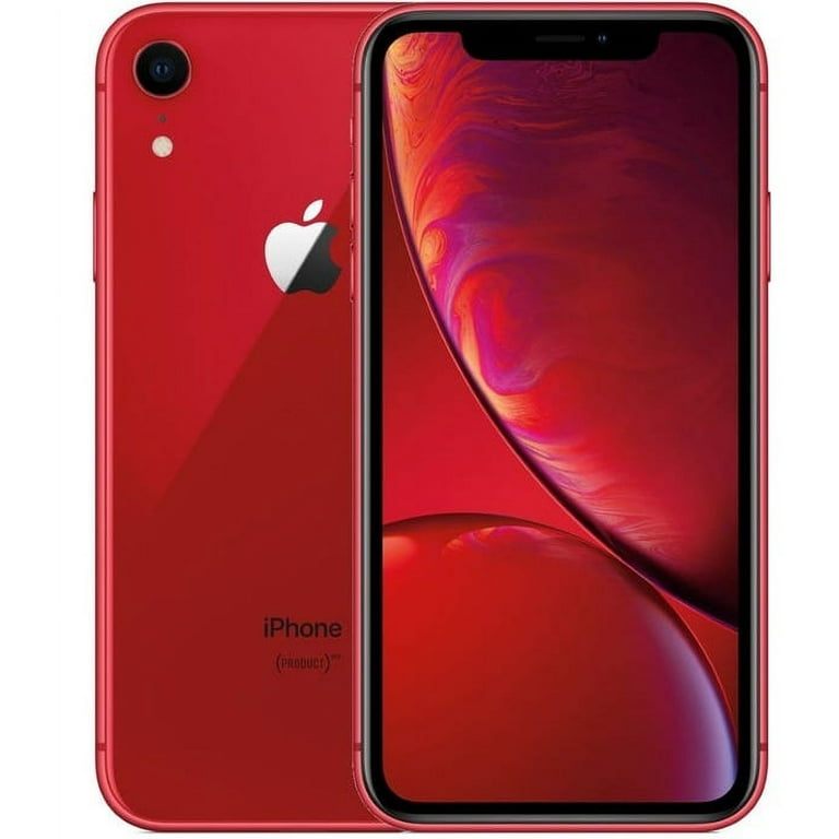 Refurbished Apple iPhone XR A1984 (Fully Unlocked) 64GB Red (Grade