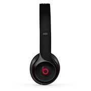 Restored Beats by Dr. Dre Solo2 Black Wired On Ear Headphones Solo2WiredBL-Refurb (Refurbished)