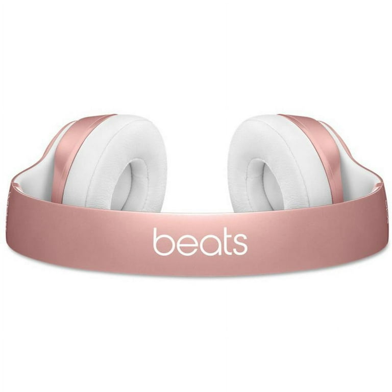 Refurbished Beats by Dr. Dre Solo2 Wireless Rose Gold On Ear Headphones  MLLG2AM/A - Walmart.com