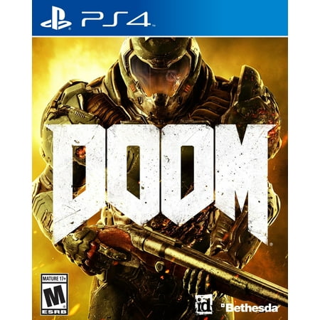 Restored Bethesda Softworks Doom - PlayStation 4 - Video Game (Refurbished)