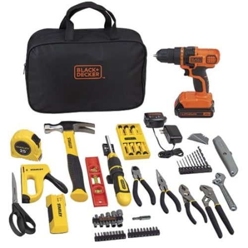 Restored Black Decker BCPKSBD99CWM 79 Piece Home Project Kit Refurbished Walmart