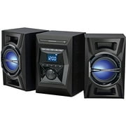 Restored Black Web BWA17AA005 100W Bluetooth CD Stereo System (Refurbished)