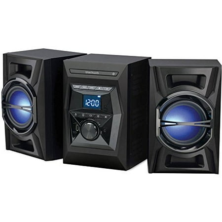 Restored Black Web BWA17AA005 100W Bluetooth CD Stereo System (Refurbished)