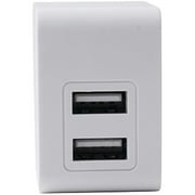 Restored Blackweb 6576152 Dual Port Wall Charger, White (Refurbished)