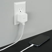 Restored Blackweb BWA17WI056 3.1A Wall Charger Combo (White) (Refurbished)
