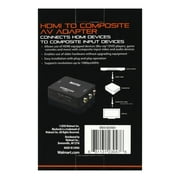 Restored Blackweb BWA18AV004 Hdmi To Composite AV Adapter (Refurbished)