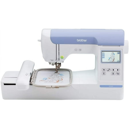 Restored Brother PE800 5x7 Embroidery Machine, White (Refurbished)