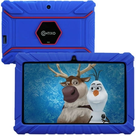 Restored Contixo V9-2 Dark Blue 7-In Kids Tablet 2GB RAM 32GB WiFi Android 10.0 Tablet For Kids (Refurbished)