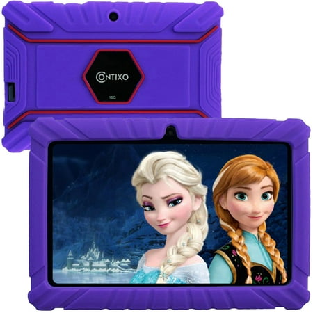 Restored Contixo V9-3 Kids Learning Tablet Parental Control 32GB Android 9.0 7 Inch Purple (Refurbished)