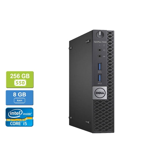 DELL 7040 Intel Core i5-6500T 8GB 256GB SSD Win 10 Pro UK&M