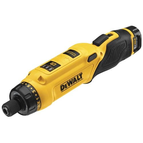 Restored DEWALT DCF680N1 8V Gyroscopic Screwdriver 1 Battery Kit Refurbished Walmart