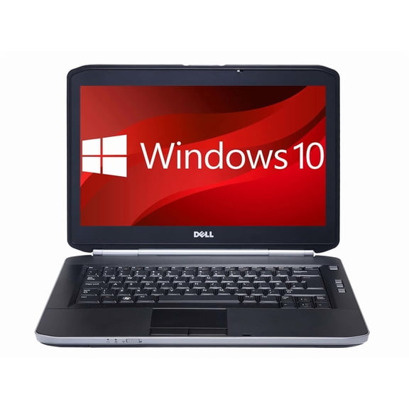Pre-Owned Dell Latitude E5420 Laptop, HDMI, Intel Core i3 2.1GHz, 3GB DDR3, 120GB SATA HDD, DVDRW, Windows 10 Home 32bit w/ Partition