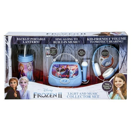 Restored Disney Frozen FR-300.EM9AK 2 Light and Karaoke Music Collector Set (Refurbished)