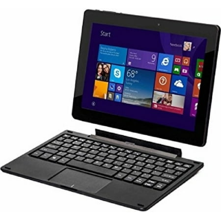 Restored Efun EFMW101T Nextbook Flexx 10.1" Convertible w/ Keyboard 32GB Memory, Black (Refurbished)