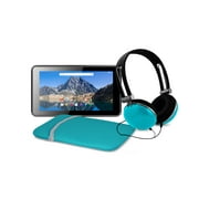 Restored Ematic EGQ375TL 7" Android Quad-Core Tablet with Headphones & Carrying Case (Refurbished)