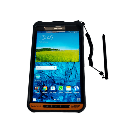 Restored Ecom Tab-EX 01 D2 Galaxy Active SM-T365 16GB 8'' Intrinsically safe Unlocked Wifi  LTE Tablet (Refurbished)