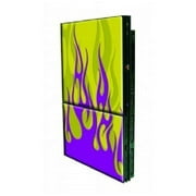 Restored Gamer Graffix ABSB000XFVITE PS2 Slim Tuner Green Skin removable, reusable (Refurbished)