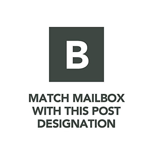 Refurbished Gibraltar Mailboxes E1600B00 Elite Large Premium Steel Post