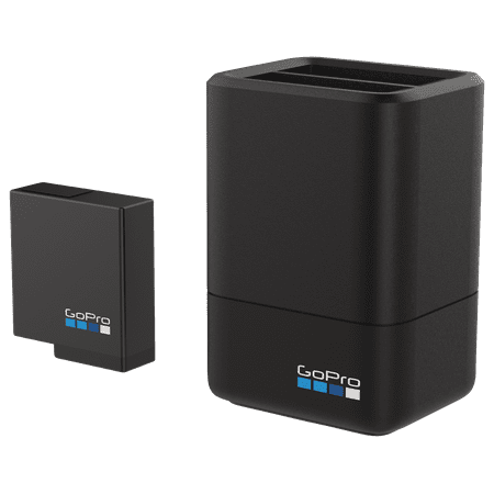 Refurbished GoPro, AADBD-001, Dual Battery Charger + Battery for HERO5, Black