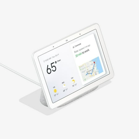 Restored Google GA00516-US Home Hub with Google Assistant - Chalk (Refurbished)
