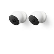 Restored Google Nest 6740577 Indoor/Outdoor Security Camera (2-Pack) (Refurbished)