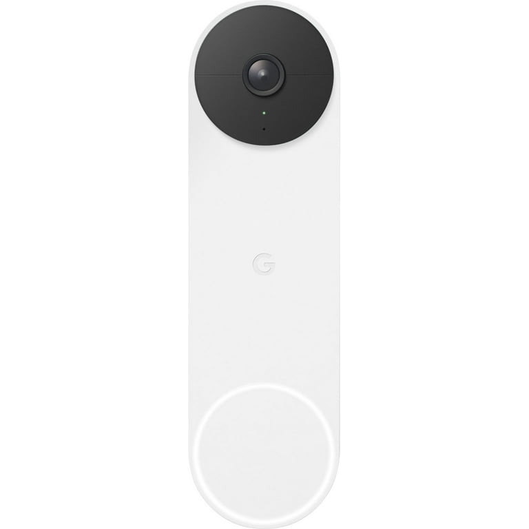 Restored Google Nest Doorbell Battery - Snow - GA01318-US Restored Google Nest Doorbell Battery - Snow - GA01318-US