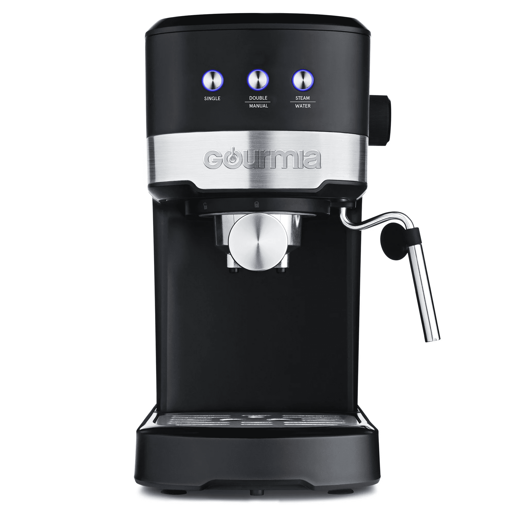 Refurbished Gourmia GCM4225 1.2L 15 Bar Espresso Maker with Powerful