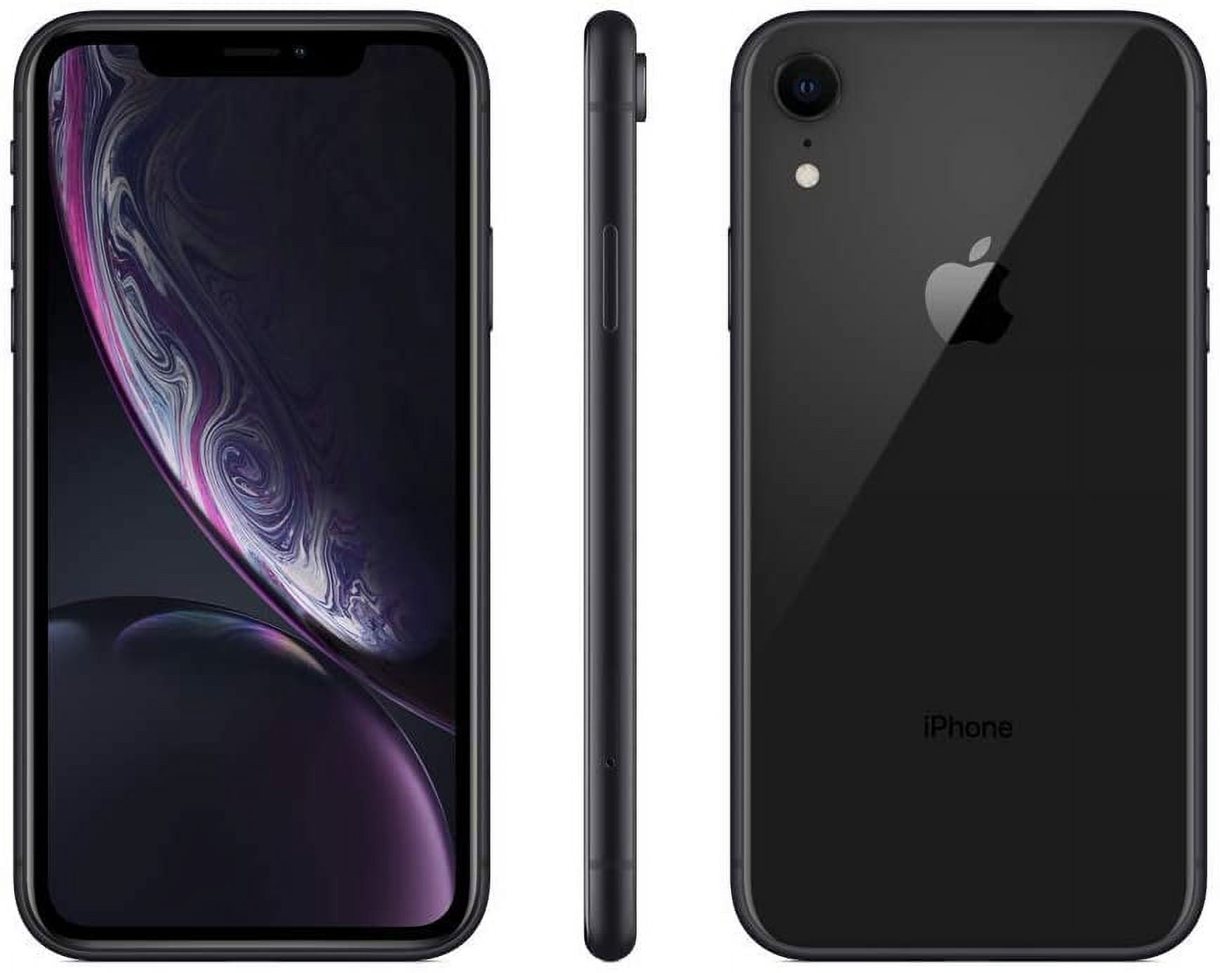 Restored Apple iPhone XR 64GB Black (Verizon Unlocked) (Refurbished)