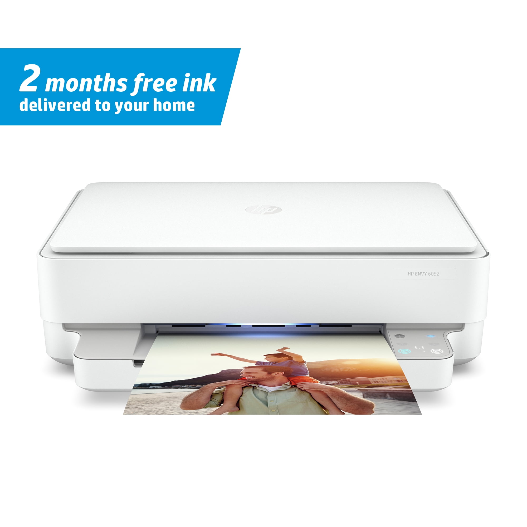 Restored HP ENVY 6052 Wireless AllinOne Color Inkjet Printer Instant
