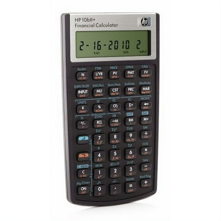 Restored HP HP 10BII+ Financial Calculator (Refurbished)