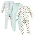 thumbnail image 1 of Hudson Baby Unisex Baby Cotton Sleep and Play, Mint Gray Milk And Cookies, Newborn, 1 of 5