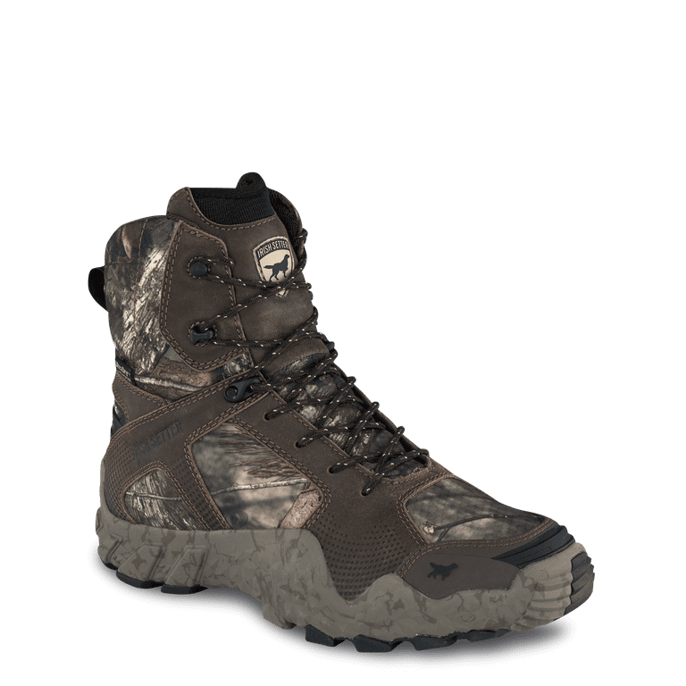 Pre Owned Irish Setter Vaprtrek Insulated Waterproof Hunting Boots for Men Brown Mossy Oak Break Up Country 10M Like New Walmart