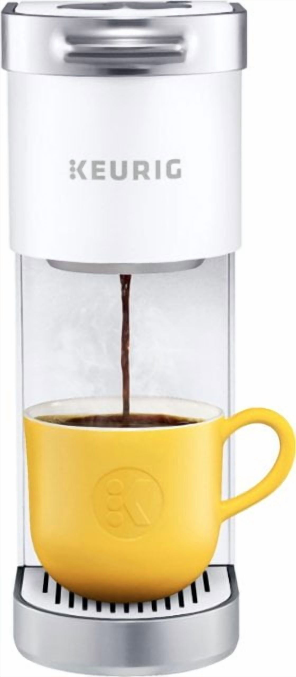 Keurig K-Mini Plus Single Serve K-Cup Pod Coffee Maker, White