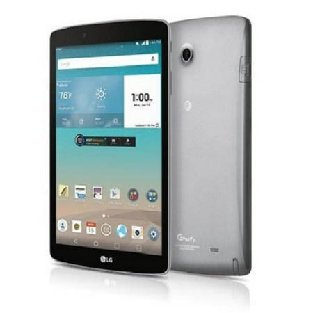 Restored LG G Pad V495 F 8" 16G WiFi & AT&T 4G LTE Tablet - Titan Silver (sihed) (Refurbished)