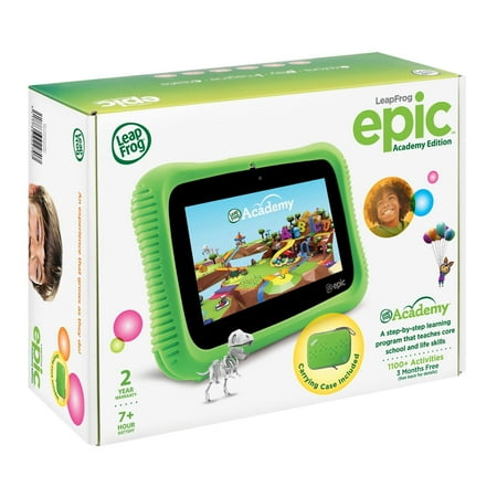 Restored Leap Frog 6022 Epic Academy Edition Learning Tablet - Green (Refurbished)
