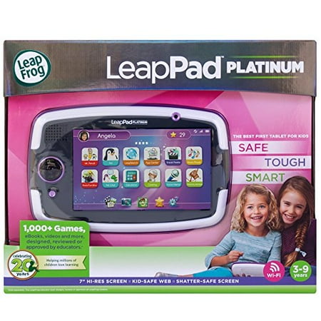 Restored LeapFrog 31566 LeapPad Platinum Kids Learning Tablet, Purple (Refurbished)