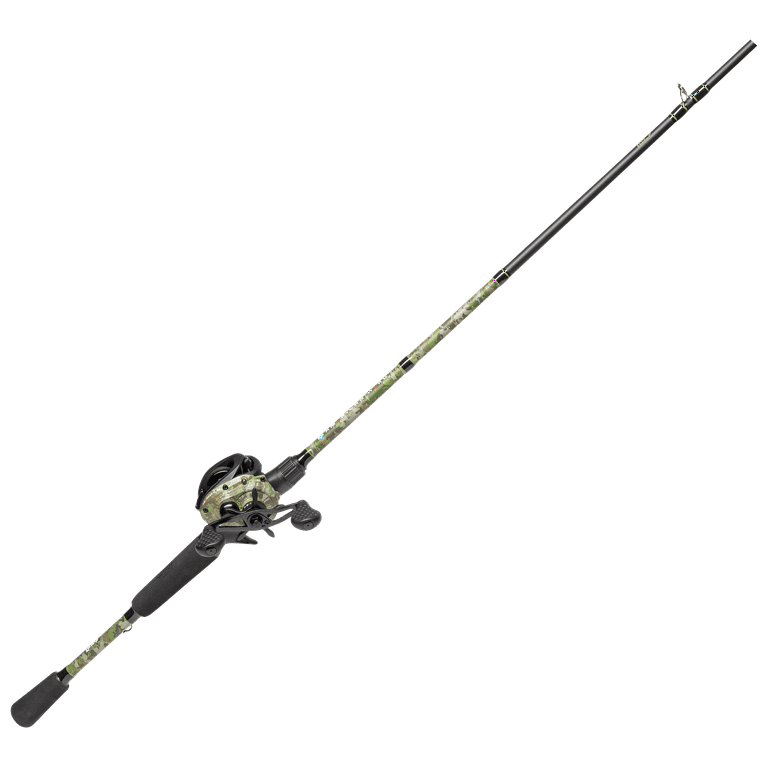 Pre-Owned Lew's American Hero Camo Baitcast Combo Left - Main Image