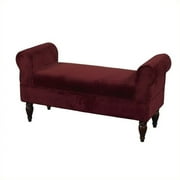 Pre-Owned Linon Lillian Bench, Berry