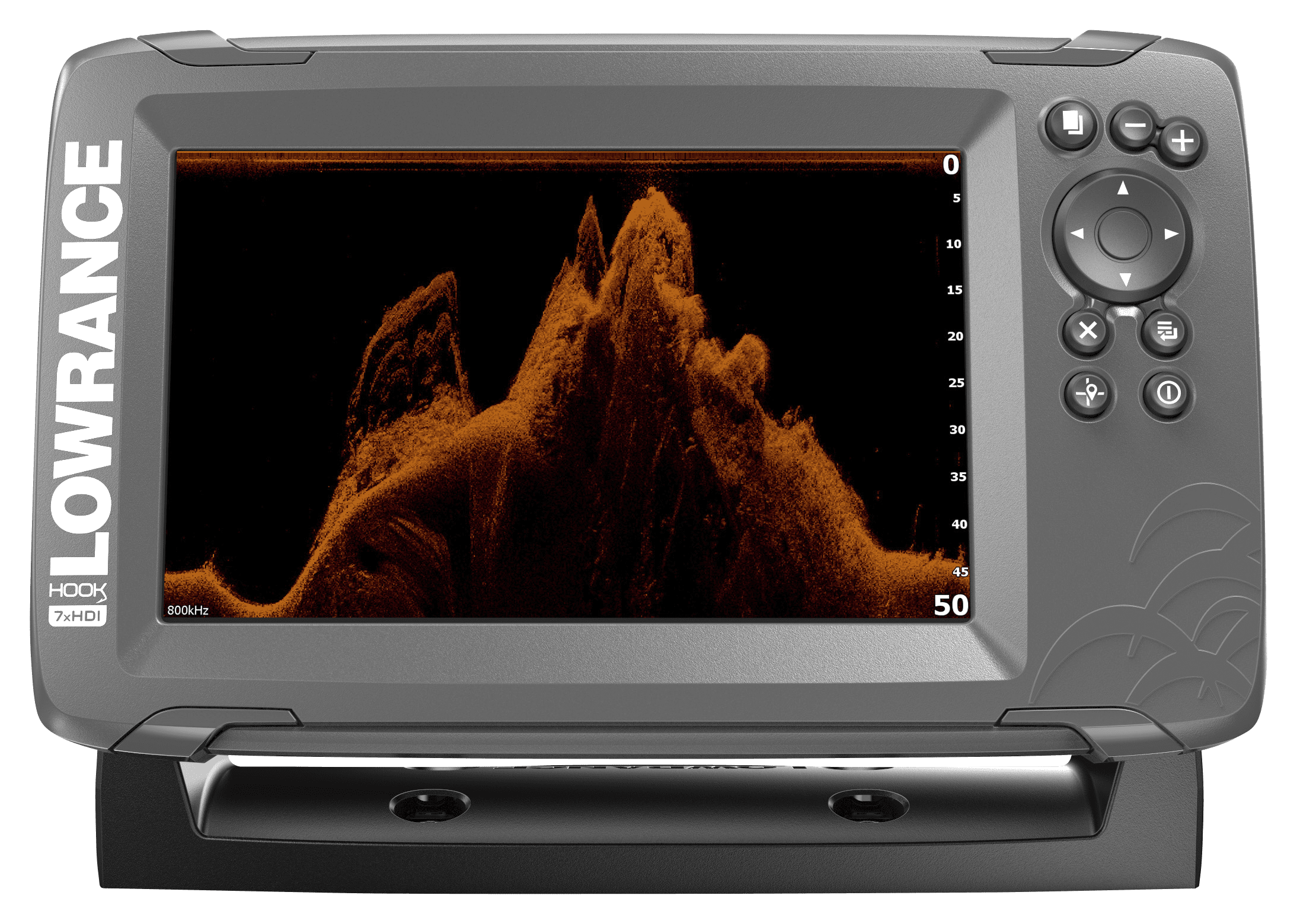 Refurbished Lowrance 00014020001 Hook2 7 x 7 in. GPS SplitShot