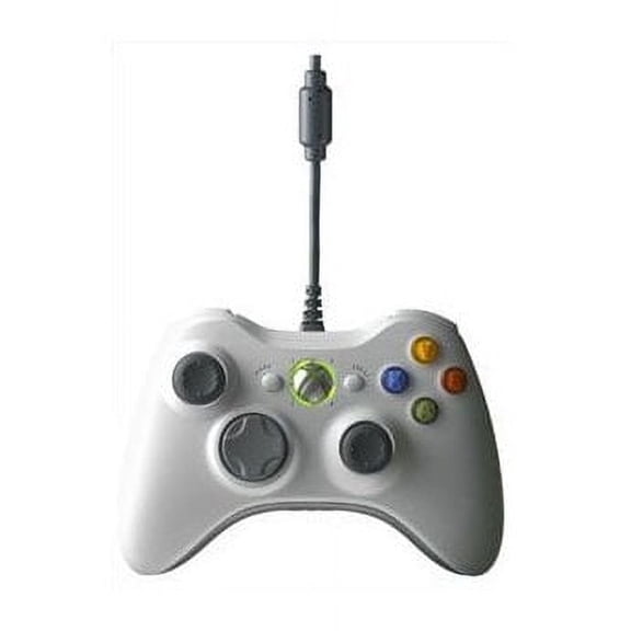 Restored Microsoft OEM Xbox 360 Controller For Windows White (Refurbished)