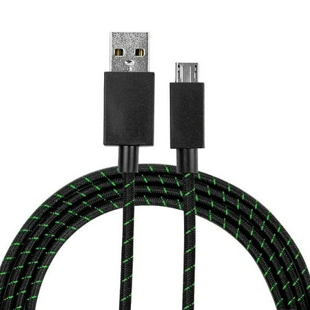 Restored Microsoft Xbox One Elite Controller OEM 9ft Braided MicroUSB Charging Cable (Refurbished)