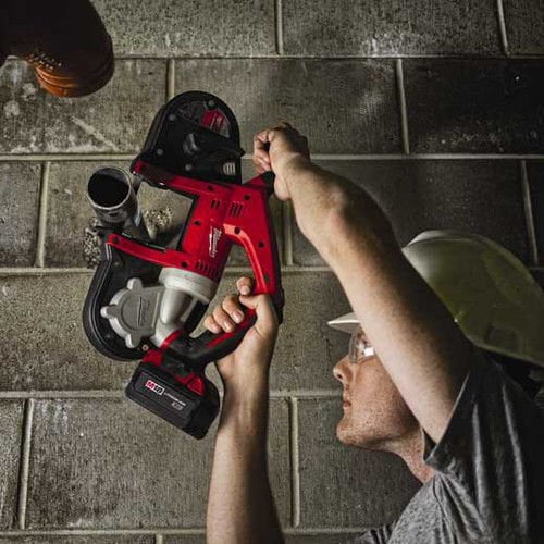 Refurbished Milwaukee 2629 20 M18 18 Volt Cordless Band Saw Tool Only No Battery Walmart