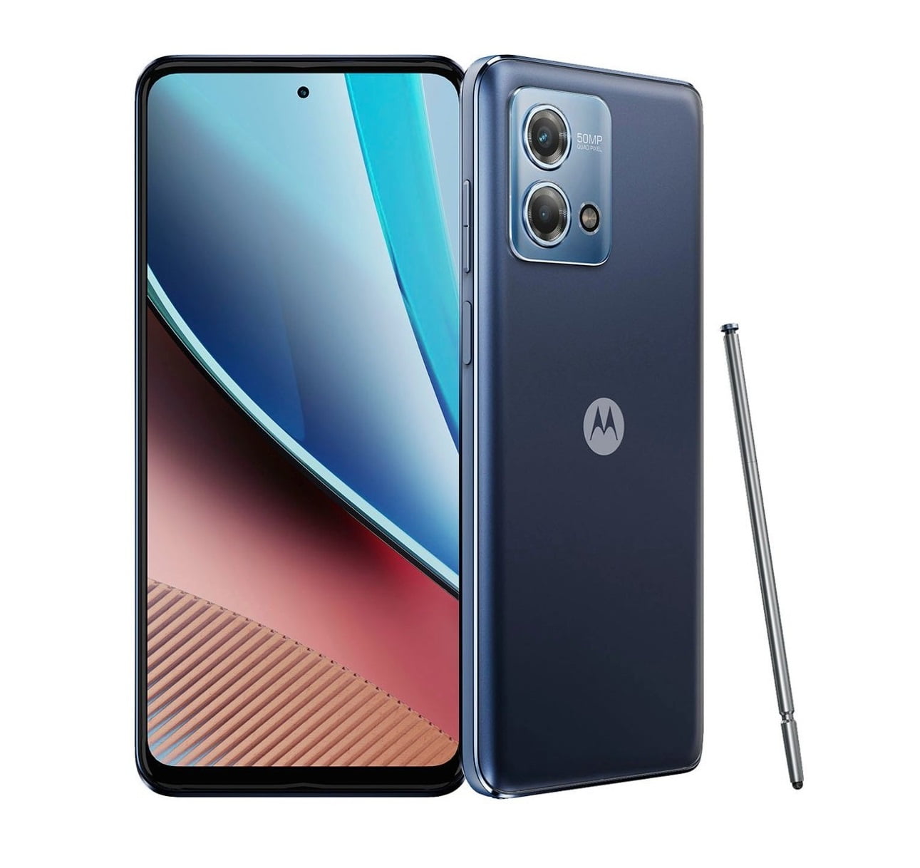 Restored Motorola Moto G Stylus 2023, 64GB + 4GB RAM, LTE, Unlocked, Midnight Blue, Refurbished