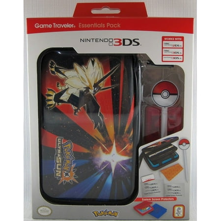 Restored Nintendo PEP25E_UlraSun Pokemon Game Traveler Essentials Pack for Nintendo 3DS (Refurbished)