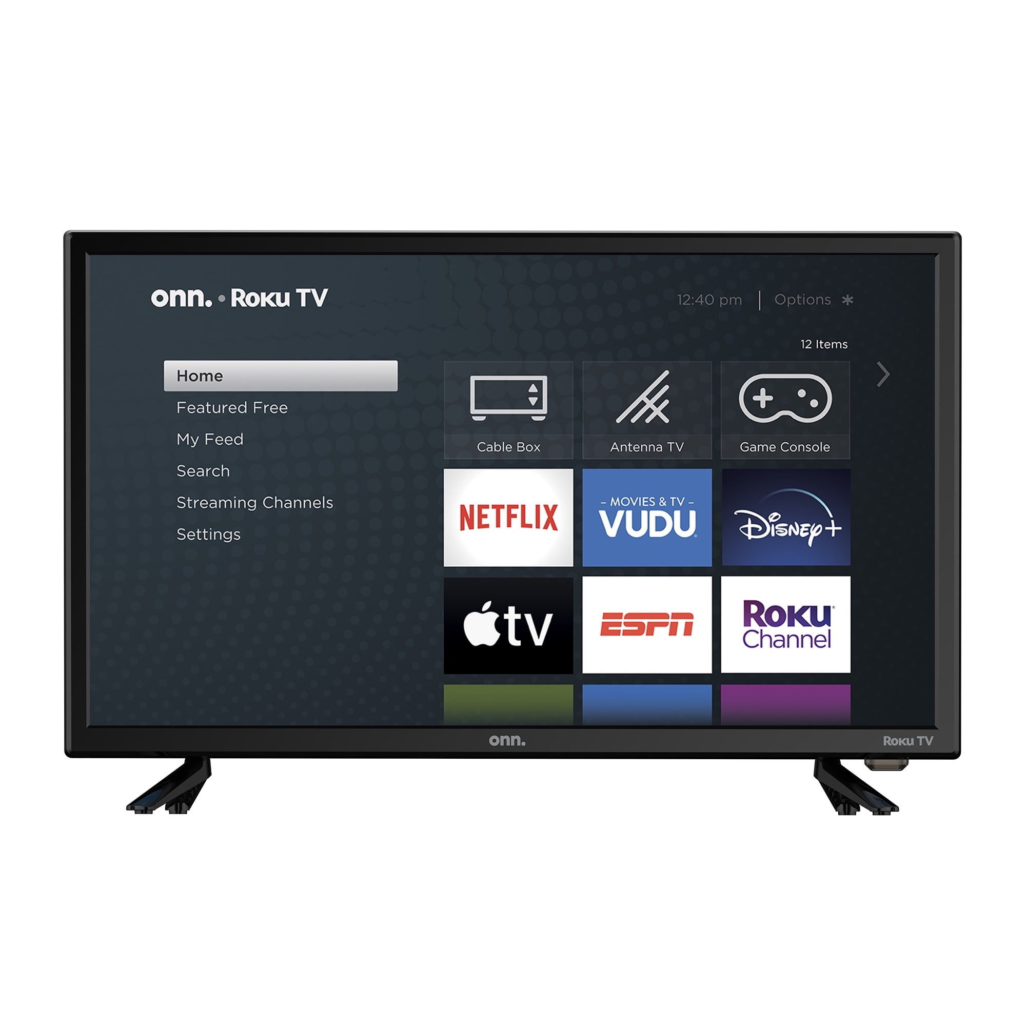 Restored Onn 24" Class HD (720P) Roku Smart LED TV (100012590) (Refurbished)