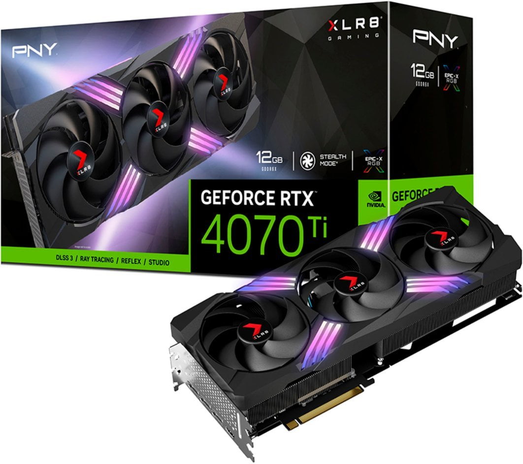 Restored PNY VCG4070T12TFXXPB1 NVIDIA GeForce RTX 4070 Ti Restored PNY VCG4070T12TFXXPB1 NVIDIA GeForce RTX 4070 Ti