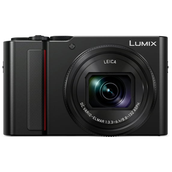 Restored Panasonic DC-ZS200K LUMIX 4K Digital Camera 20 MP Sensor 24-360mm LEICA DC Lens Zoom Black (Refurbished)