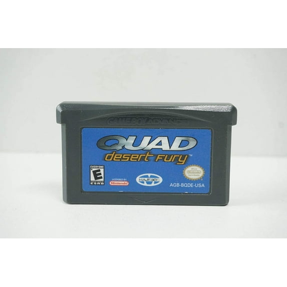 Restored Quad Desert Fury ATV GBA Action For GBA Gameboy Advance