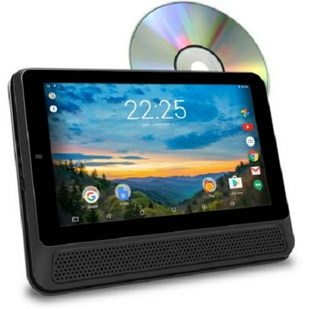 Restored RCA DRP2091 Tablet PC/DVD Combo Featuring Android 6.0 OS, 10-inch (Refurbished)