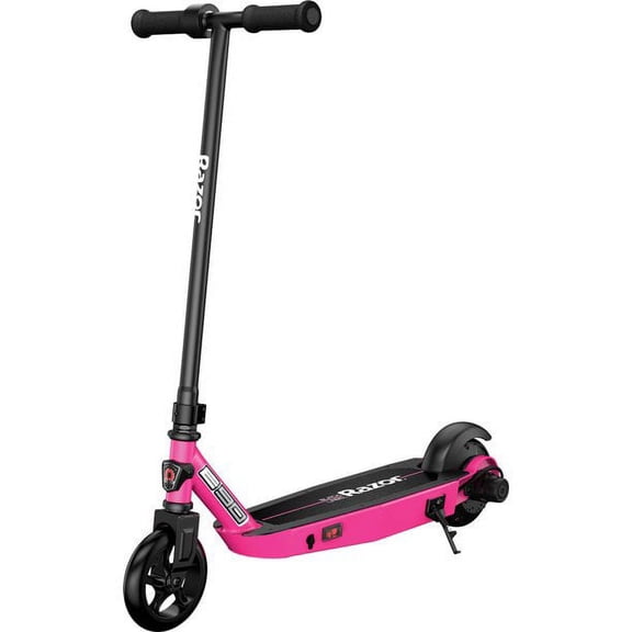 Restored Razor E90 Black Label Electric Scooter Pink/Black (Refurbished)